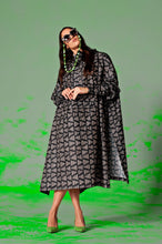 Load image into Gallery viewer, Black Polka Poncho