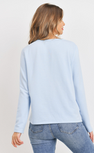 Load image into Gallery viewer, LS Front Twist Baby Fleece Pullover