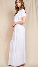 Load image into Gallery viewer, SS Top with Back Tie & Maxi Skirt - SET