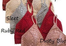 Load image into Gallery viewer, Lace Longline Silhouette Bralette (7 Colours)