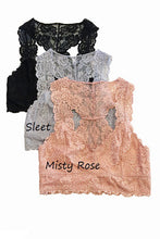 Load image into Gallery viewer, Lace Racerback Bralette - Not Padded (4 Colours)