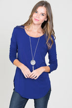 Load image into Gallery viewer, EC Modal LS Scoop Neck Top (8 Colours)