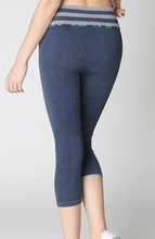 Load image into Gallery viewer, Vintage Stripe Capri