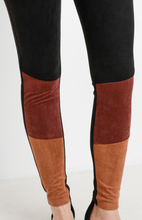 Load image into Gallery viewer, Suede Contrast Pants