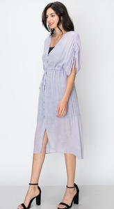Button Down Cover Up Dress (2 Colours)