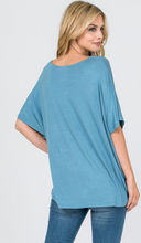 Load image into Gallery viewer, EC Dolman SS Twist Top (2 Colours)