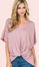 Load image into Gallery viewer, EC Dolman SS Twist Top (2 Colours)