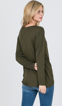 Load image into Gallery viewer, EC Modal Twist Front LS (8 Colours)