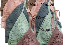 Load image into Gallery viewer, Lace Longline Silhouette Bralette (7 Colours)
