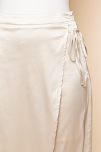Load image into Gallery viewer, Midi Satin Wrap Skirt (2 Colours)