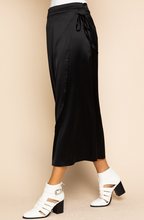 Load image into Gallery viewer, Midi Satin Wrap Skirt (2 Colours)