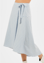 Load image into Gallery viewer, Checker Board Wrap Skirt