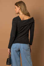 Load image into Gallery viewer, One Shoulder Knit Top