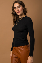 Load image into Gallery viewer, LS Lettuce Hem Sweater (4 Colours)