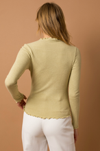Load image into Gallery viewer, LS Lettuce Hem Sweater (4 Colours)