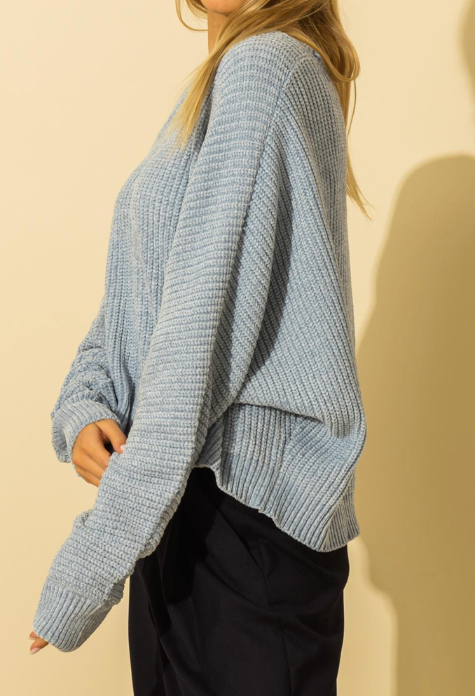 Dolman Sleeve Chenille Sweater – FI Designs