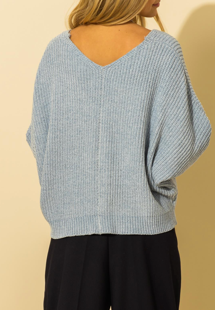 Deveaux Knit Dolman Sleeve Sweatshirt on Garmentory
