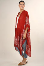 Load image into Gallery viewer, Moroccan Tile Printed Midi Kimono (2 Colours)
