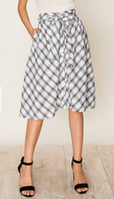 Load image into Gallery viewer, Midi Plaid Skirt