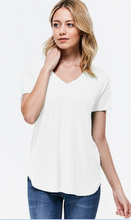 Load image into Gallery viewer, EC Modal SS V Neck - Shorter Version of 8332 (5 Colours)