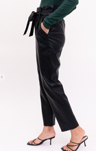 Load image into Gallery viewer, Paper Bag Waist Vegan Trouser