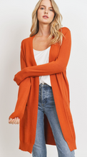 Load image into Gallery viewer, Solid Open Knit Pocket Cardigan (3 Colours)