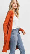 Load image into Gallery viewer, Solid Open Knit Pocket Cardigan (3 Colours)
