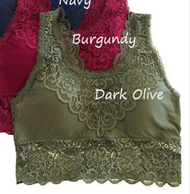 Load image into Gallery viewer, Padded Lace Bralette (7 Colours)