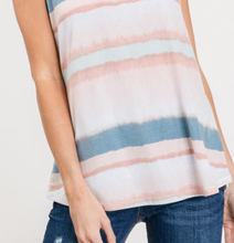 Load image into Gallery viewer, Sleeveless Watercolour Print Top