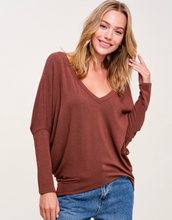 Load image into Gallery viewer, Lightweight Knit Dolman Top