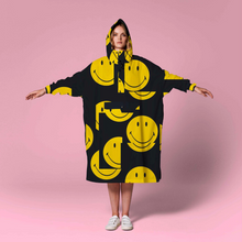 Load image into Gallery viewer, Storm Camo Poncho