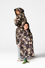 Load image into Gallery viewer, Jungle Camo Poncho Kids