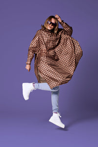 All Smiles Camo Poncho