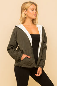 Soft Fleece Line Wind Breaker Jacket (2 Colours)