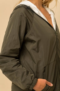 Soft Fleece Line Wind Breaker Jacket (2 Colours)