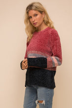 Load image into Gallery viewer, Chenille Colour Block Sweater (2 Colours)