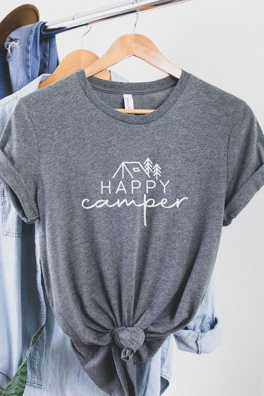 Happy Camper 2 Graphic Tee (3 Colours)