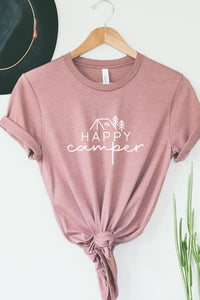 Happy Camper 2 Graphic Tee (3 Colours)