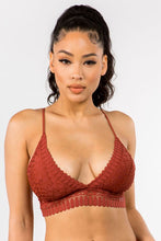 Load image into Gallery viewer, Lace Longline Silhouette Bralette (4 Colours)