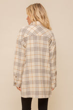 Load image into Gallery viewer, Plaid Button Down Shacket