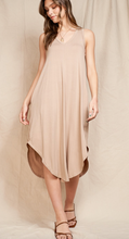Load image into Gallery viewer, V-Neck Sleeveless Easy Dress