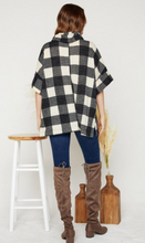 Load image into Gallery viewer, Cowl Neck Plaid Top