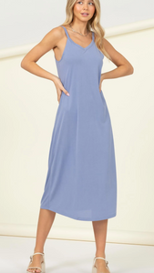 Sleeveless Maxi Dress (3 Colours)