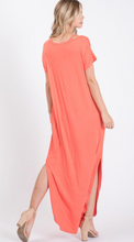 Load image into Gallery viewer, V-Neck Maxi Dress with Pocket (3 Colours)