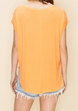 Load image into Gallery viewer, SS Dolman Curved Hem Tee