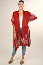 Load image into Gallery viewer, Moroccan Tile Printed Midi Kimono (2 Colours)