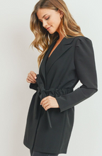 Load image into Gallery viewer, Belled Puff Sleeve Blazer