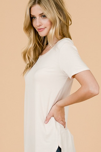 EC Modal SS Scoop Neck - Shorter Version of 8276 (4 Colours)