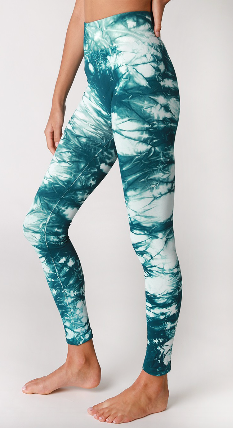 High Waist Tie Dye Leggings FI Designs