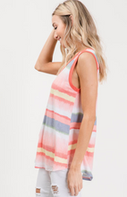 Load image into Gallery viewer, Sleeveless Watercolour Print Top